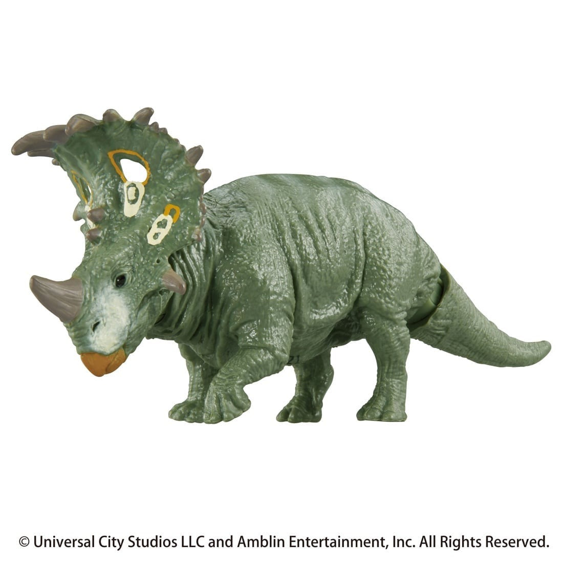 Takara Tomy ANIA Animal Jurassic World Sinoceratops Figure with Battle Card