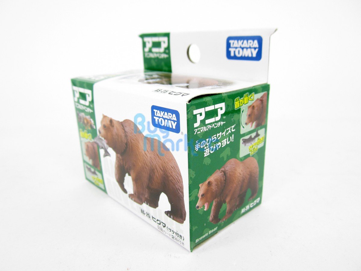 Takara Tomy ANIA Animal Adventure Action Figure AS-25 Brown Bears Model Japan