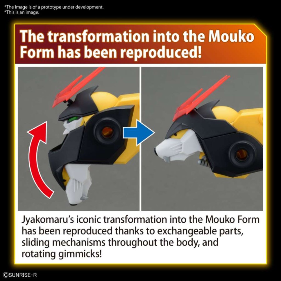 Bandai HG High Grade Model Kits - Mashin Hero Wateru JYAKOMARU