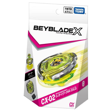 (Pre-order / Shipping Date: end of Jul 2026) Takara Tomy Beyblade X CX-02 Starter WizardArc R4-55LO