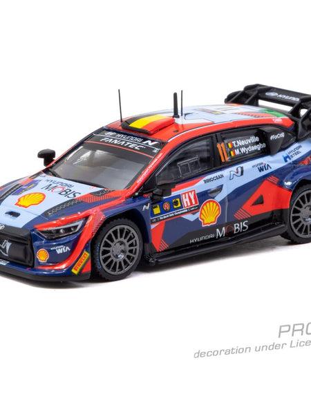 (Pre-order) Tarmac Works 1/64 Hyundai i20 N Rally1 Hybrid WRC Central European