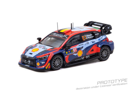 (Pre-order) Tarmac Works 1/64 Hyundai i20 N Rally1 Hybrid WRC Central European