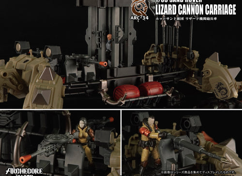 Load image into Gallery viewer, TOYS ALLIANCE ARCHECORE ARC-34 SAND ROVER Lizard Cannon Carriage
