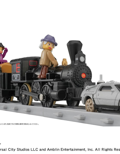Load image into Gallery viewer, Takara Tomy Plarail Back to the Future Pt3 Steam Locomotive No.131 Time Machine
