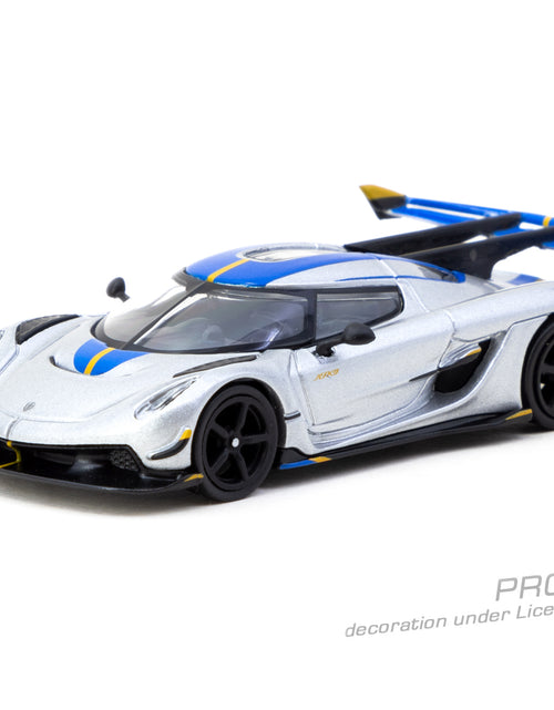 Load image into Gallery viewer, Tarmac Works 1/64 Koenigsegg Jesko Attack Silver Diecast Model Car
