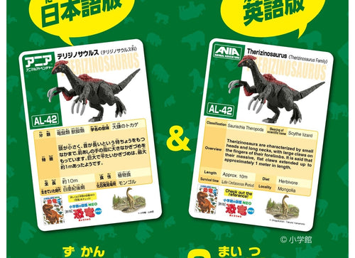 Load image into Gallery viewer, Takara Tomy Ania AL-42 Therizinosaurus Dinosaur Mini Figure
