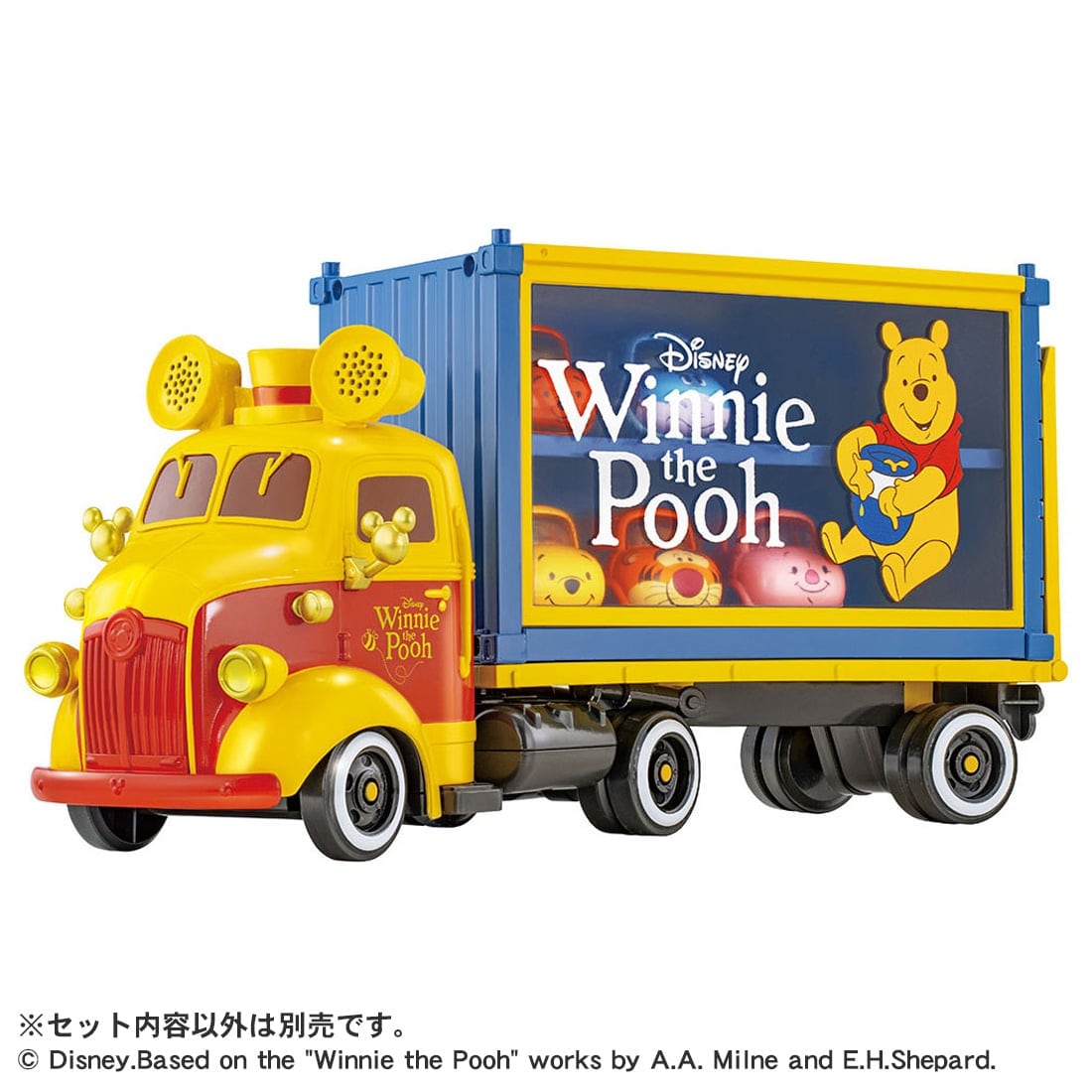 Takara Tomy Tomica Disney Motors Grand Dream Carry Winnie the Pooh (NO MINI CAR)