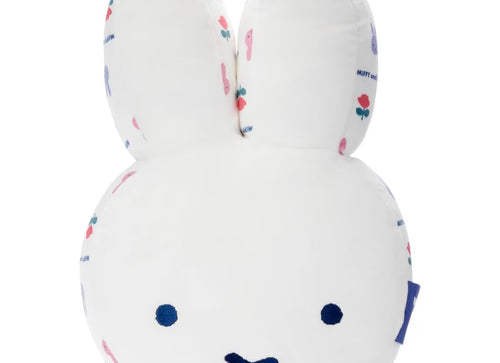 Load image into Gallery viewer, Takara Tomy A.R.T.S Plush - Mocchi Style Face Cushion Bruna Miffy and Rose
