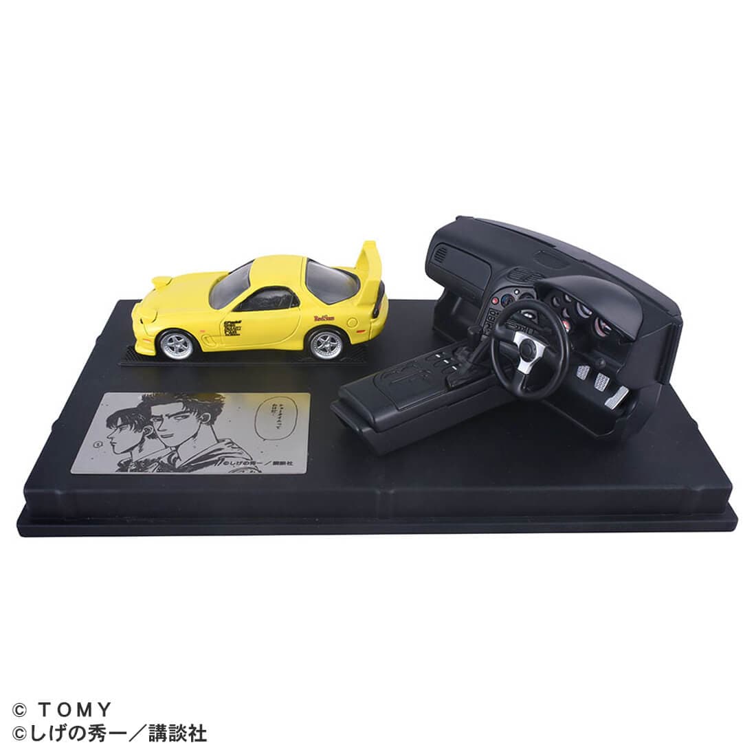 Takara Tomy Tomica Premium Unlimited Initial D Steering Wheel FD3S RX-7