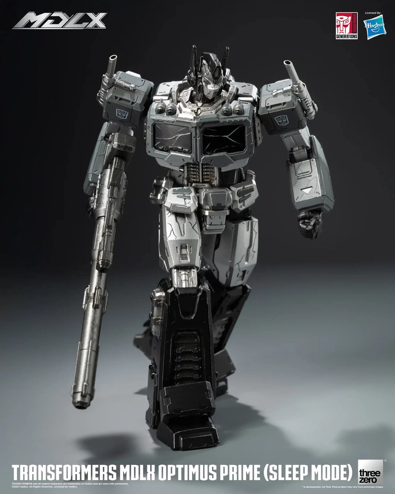Threezero Transformers MDLX Optimus Prime (Sleep Mode) Action Figure Set