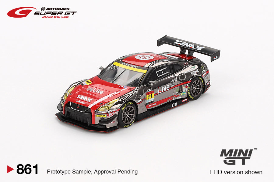 Mini GT #861 Nissan GT-R NISMO GT3  #11 "GAINER TANAX GT-R" GAINER