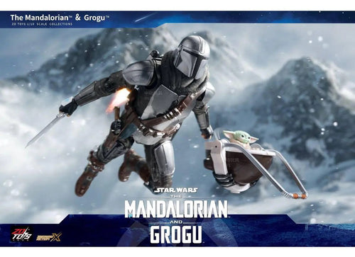 Load image into Gallery viewer, ZD Toys Star Wars Action Figures - The Mandalorian &amp; Grugo Action Figure Set
