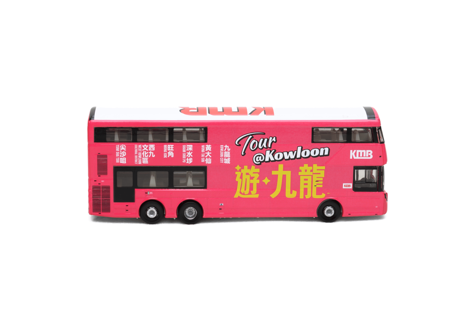 Tiny City Die-cast Model Car 1/110 - KMB VOLVO B8L Wright Tour@Kowloon (HK1) Bus