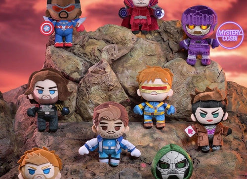Load image into Gallery viewer, Hot Toys Marvel Avengers Doomsday Cosbi Plush Keychain Collection(Full set of 8)
