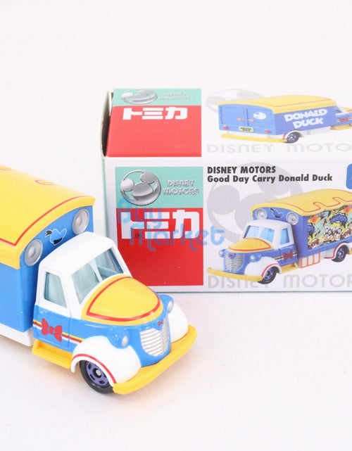 Load image into Gallery viewer, Takara Tomy Disney Motors Goodday Carry Donald Duck Special Diecast toy car new
