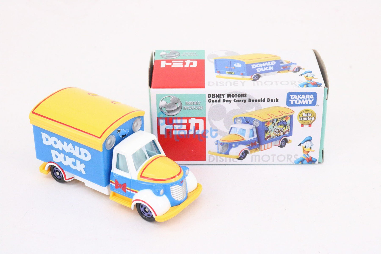 Takara Tomy Disney Motors Goodday Carry Donald Duck Special Diecast toy car new