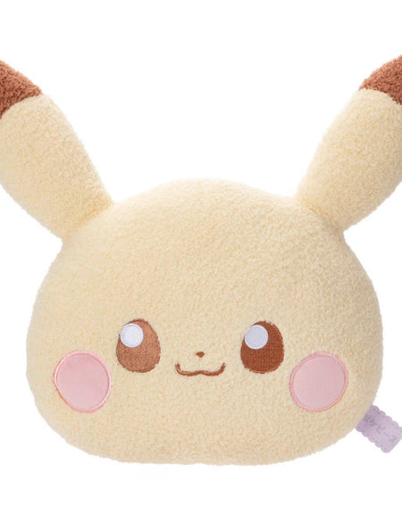 Takara Tomy Arts Pokemon Pokepeace Plush Face Cushion Pikachu 39cm