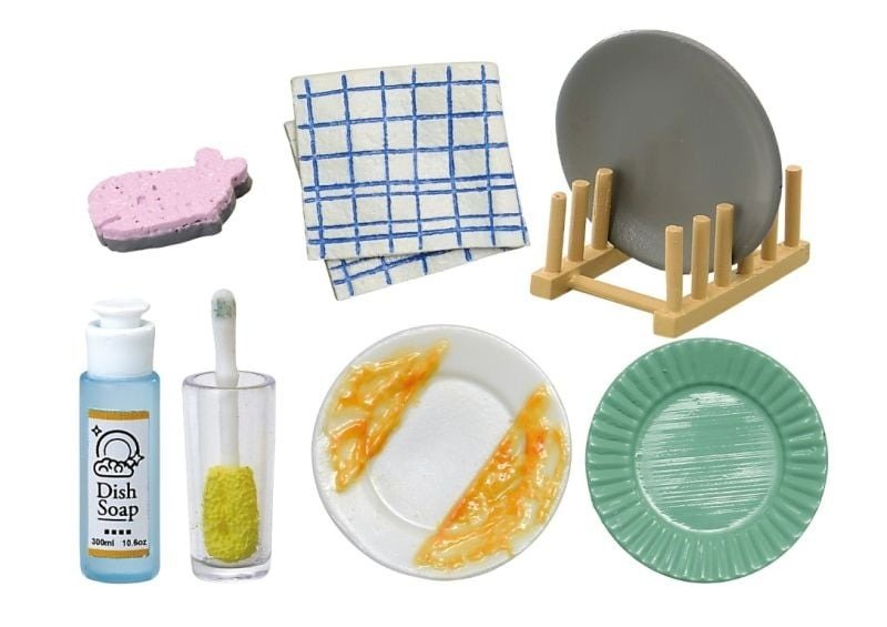Re-ment - Important Kitchen Tools For Good Cooks (Full set of 8)