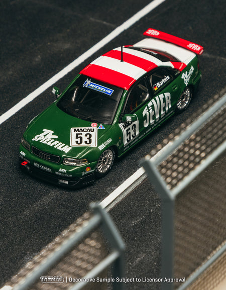 (Pre-order) Tarmac Works Audi A4 quattro Macau Guia Race 1999 Diecast Model Car