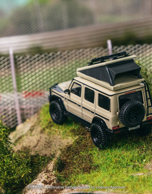 Load image into Gallery viewer, Tarmac Works 1/64 Mercedes-AMG G 63 Camping Diecast model car
