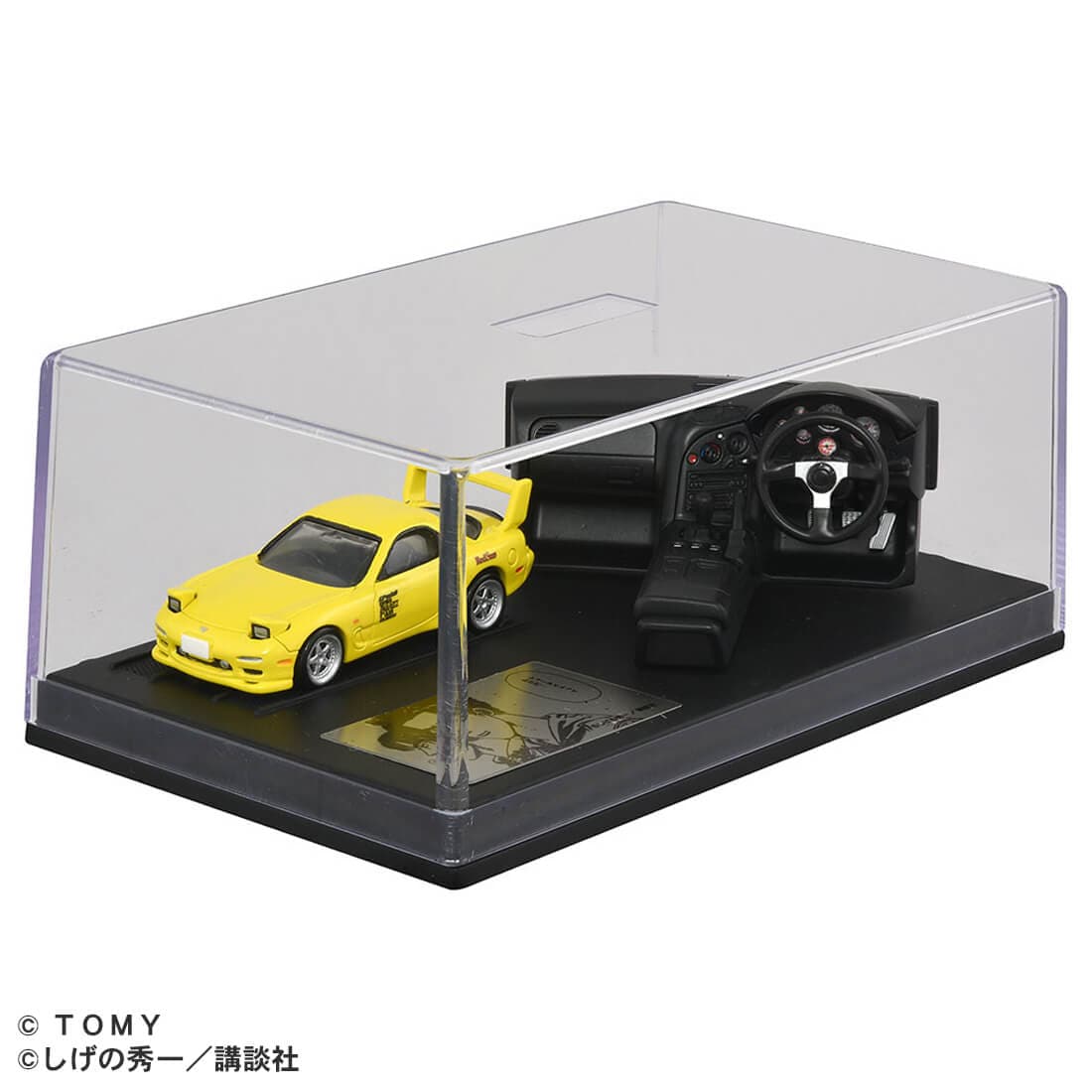 Takara Tomy Tomica Premium Unlimited Initial D Steering Wheel FD3S RX-7