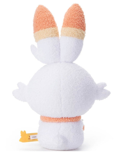 Load image into Gallery viewer, Takara Tomy Pokemon Soft Plush Toy Pokepeace Basic Scorbunny w/ mini Plush Ver
