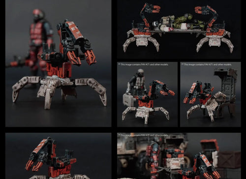 Load image into Gallery viewer, TOYS ALLIANCE x Acid Rain FAV-A71 Uera Engineering Flea DF8r Action figure
