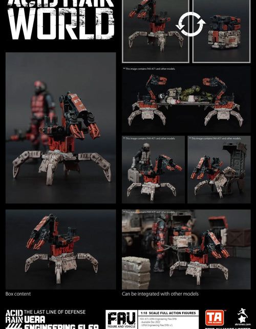 Load image into Gallery viewer, TOYS ALLIANCE x Acid Rain FAV-A71 Uera Engineering Flea DF8r Action figure
