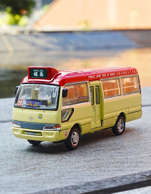Load image into Gallery viewer, Tiny City 08 Die-cast Model Car - Toyota Coaster Red Mini Bus (XR2388)
