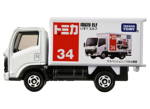 Load image into Gallery viewer, Takara Tomy Tomica Die-cast Car - No.34 Isuzu Elf Model Car
