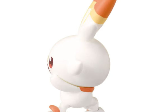 Load image into Gallery viewer, Takara Tomy Pokemon PokePiece Mini Doll Balloon Scorbunny
