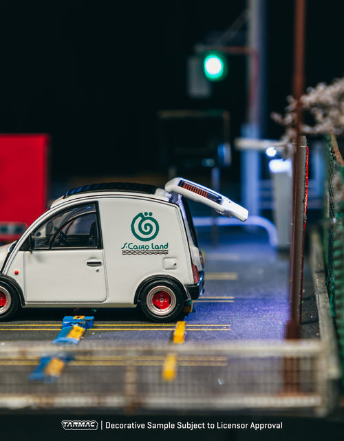 Load image into Gallery viewer, Tarmac Works 1/64 Nissan S-Cargo White Diecast Model Car
