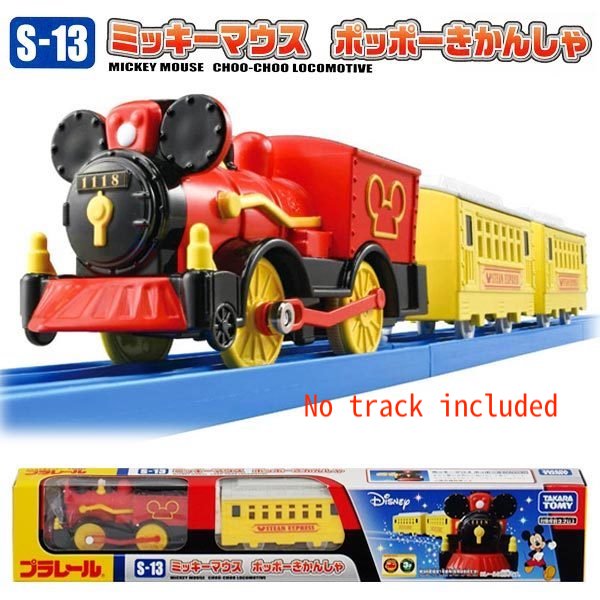Takara Tomy Plarail Train Series - S-13 Mickey Mouse Choo-Choo Lcocmotive