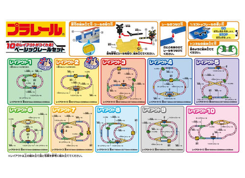 Load image into Gallery viewer, Takara Tomy Plarail Train Accessory - New Rail Set for 10 Layouts Play Set Japan
