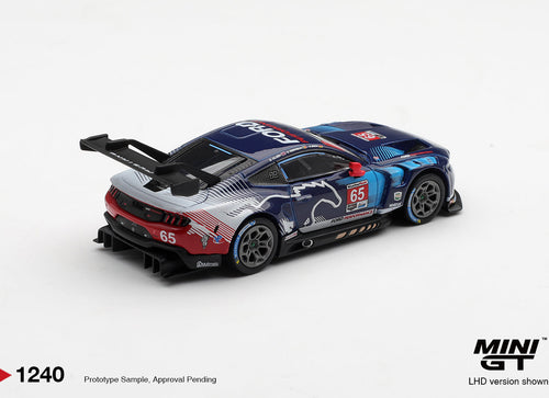 Load image into Gallery viewer, (Pre-order) Mini GT #1240 Ford Mustang GT3 #65 Ford Multimatic Motorsports Model
