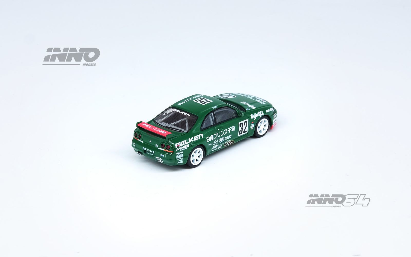 INNO64 1/64 NISSAN SKYLINE GT-R R33 #32 PRINCE CHIBA FALKEN N1 1996
