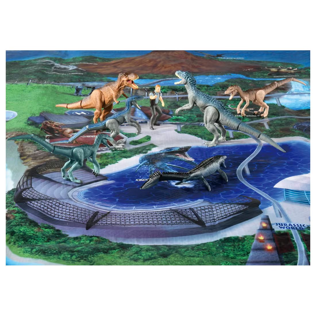 Takara Tomy Ania Jurassic World Final Battle Set Figure Set