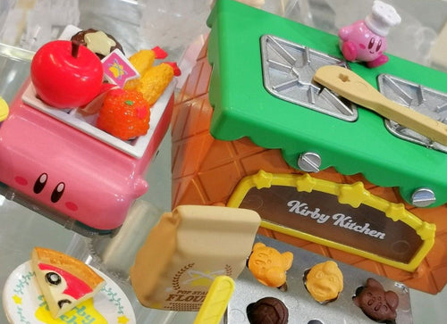Load image into Gallery viewer, Re-Ment Kirby`s Dream Land Kirby Kitchen (Full Set of 8)
