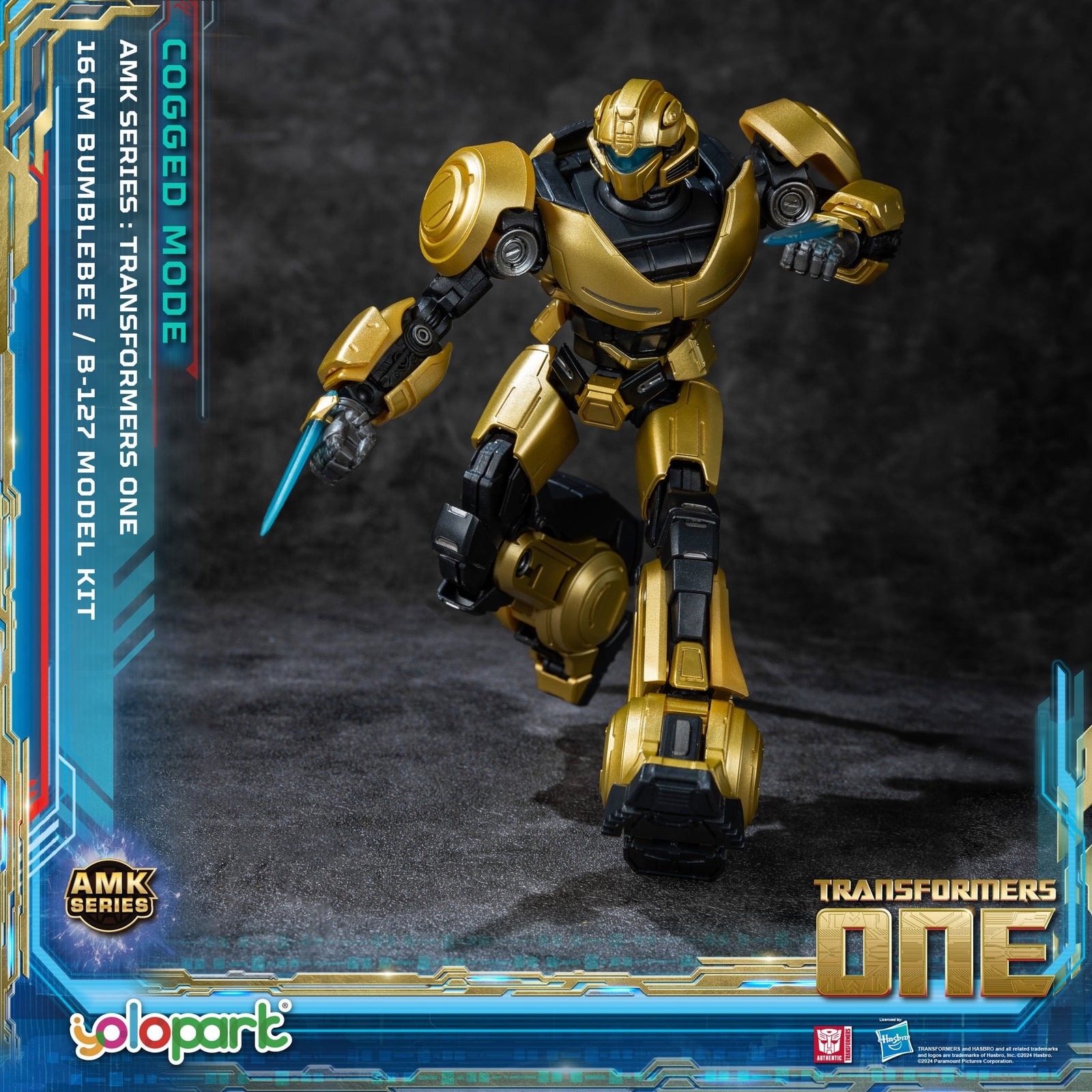 TRANSFORMERS ONE AMK (Cogged Mode) B-127 Bumblebee Model Kit