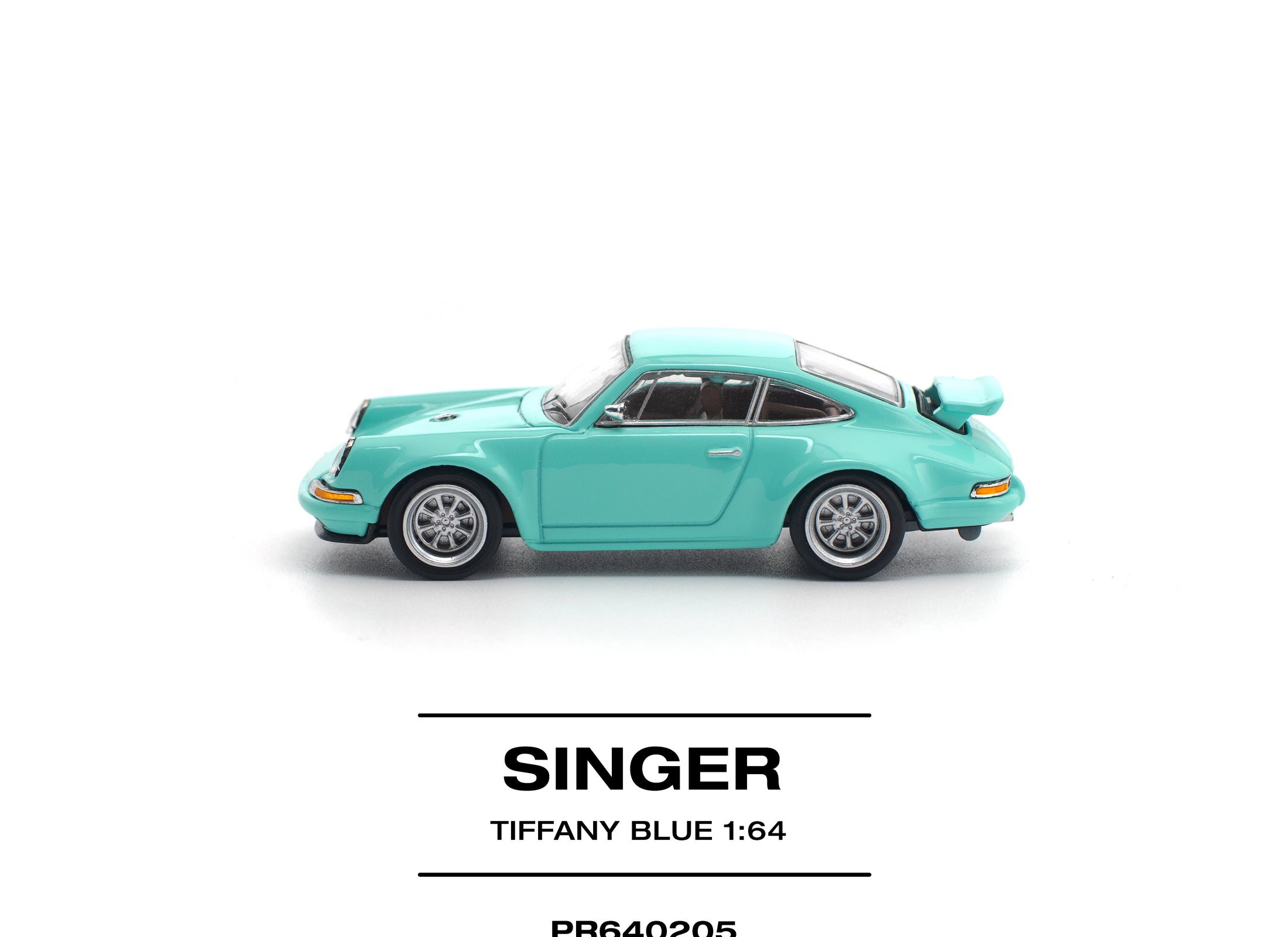 (Pre-order) POPRACE 1/64 SINGER 964  BLUE Diecast Model Car