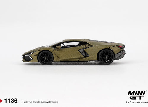 Load image into Gallery viewer, MINI GT #1136 Lamborghini Revuelto Verde Gea Matte LHD Model Car
