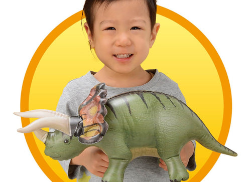 Load image into Gallery viewer, Takara Tomy Adventure Continent Ania Kingdom Air Figure Tolly (Triceratops)
