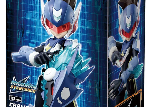 Load image into Gallery viewer, Blokees Champion Class CC01 Mega Man Star Force Shooting Star Rockman Model Kit
