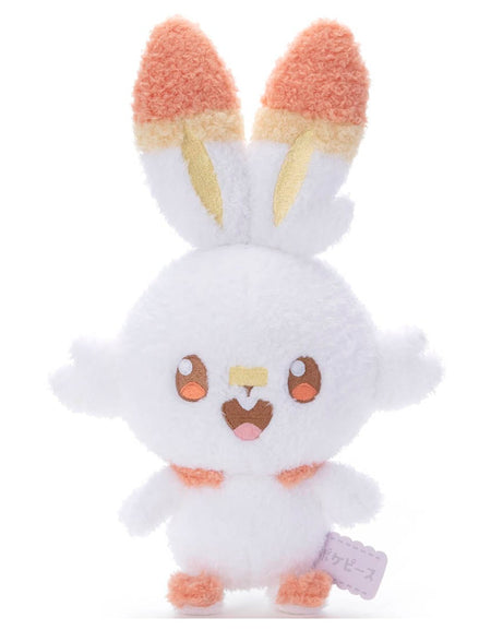 Takara Tomy Pokemon Soft Plush Toy - Poke Piece Plush Scorbunny