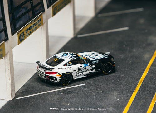 Load image into Gallery viewer, (Pre-order) Tarmac Works Mercedes-AMG GT4 Greater Bay Area GT Diecast Model Car
