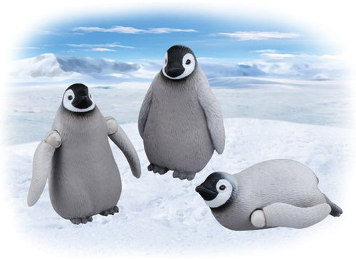 Load image into Gallery viewer, Takara Tomy ANIA Animal AS-31 Emperor Penguin Children 3X SET 3CM Figure
