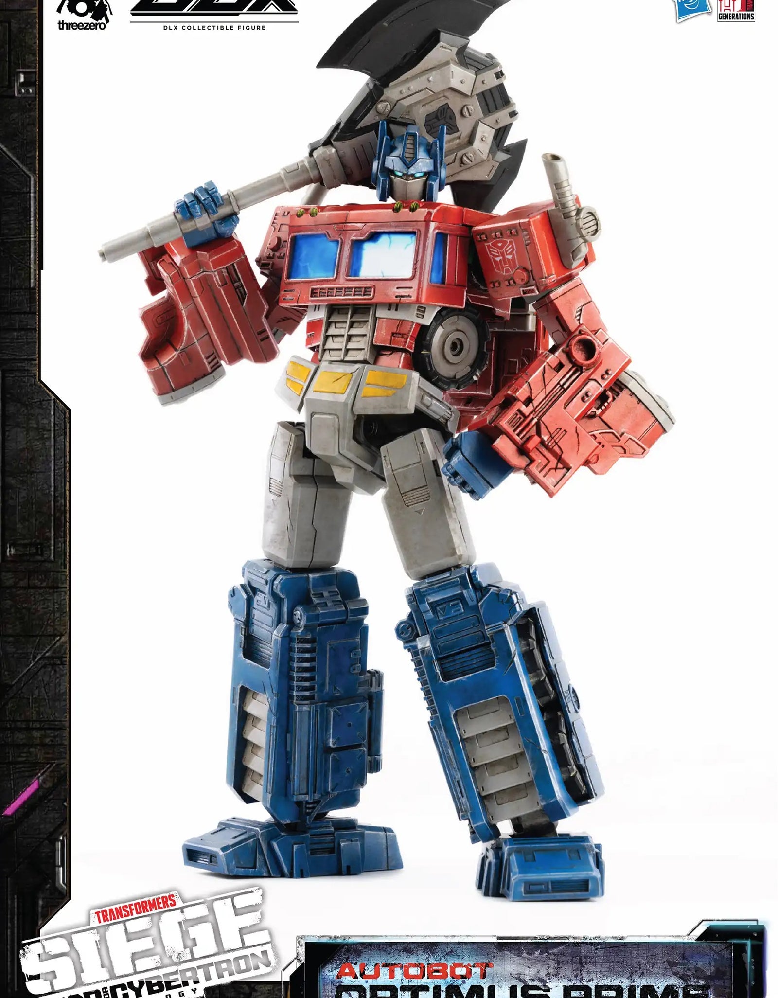 Threezero Transformers: War For Cybertron Trilogy DLX Optimus Prime