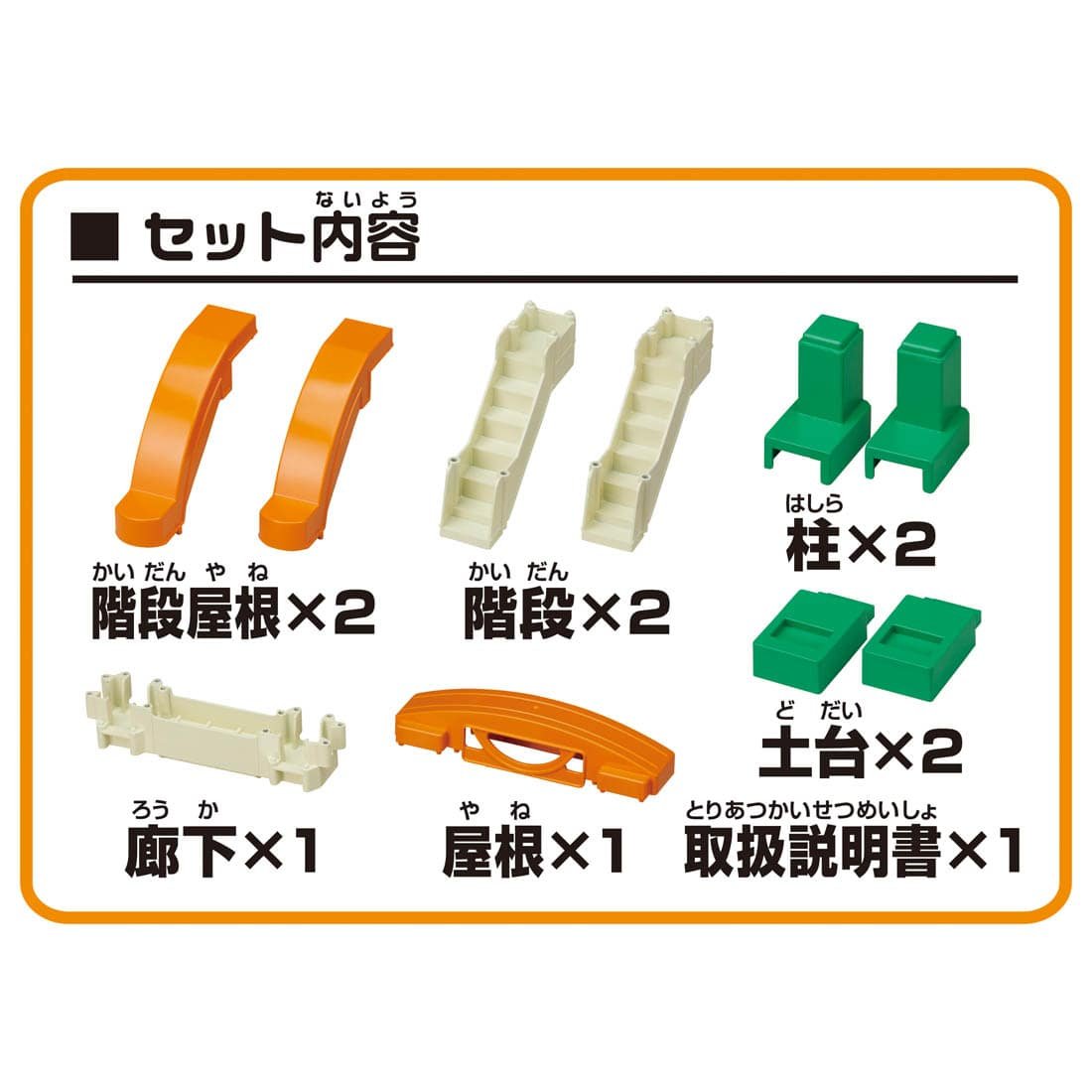 Takara Tomy Plarail Train Accessory - J-12 Recombination Overpass
