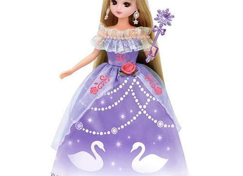 Load image into Gallery viewer, Takara Tomy Licca Chan Doll Dress -LW-12 Romantic Swan(NO DOLL)
