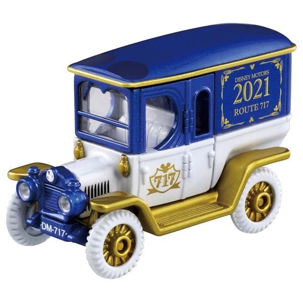 Takara Tomy Tomica Disney Motors Diecast Car - High Hat Classic Route 717 Mickey